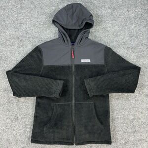 Vineyard Vines Sweater Mens Small Terry Cloth Full Zip Dockside Waffle